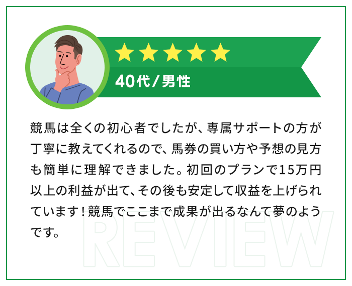 ★★★★★|50代・男性